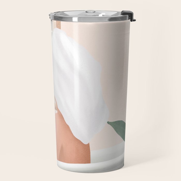 Reading Girl in Bathtub Travel Mug Gallery Image 2