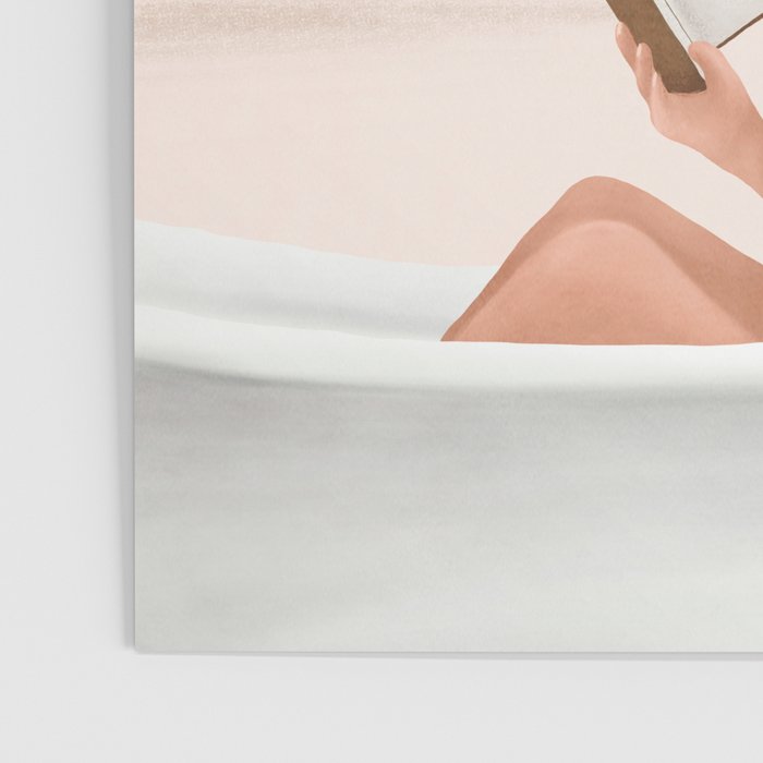 Reading Girl in Bathtub Poster Gallery Image 3