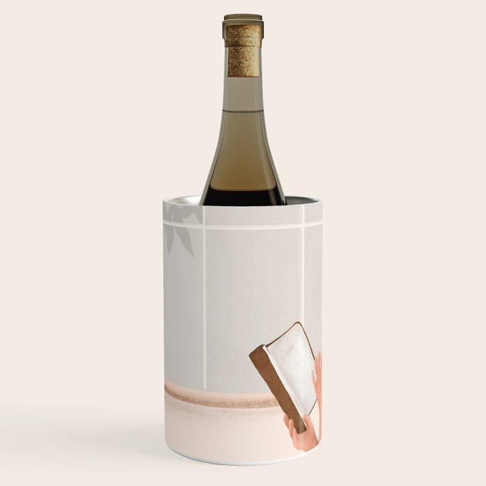 Reading Girl in Bathtub Wine Chiller Gallery Image 2