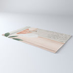 Reading Girl in Bathtub Rug Gallery Image 3