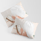 Reading Girl in Bathtub Pillow Sham Gallery Image 3