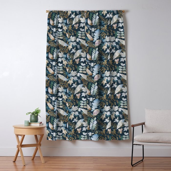 Gentle forest whispers D Window Curtain Gallery Image 5