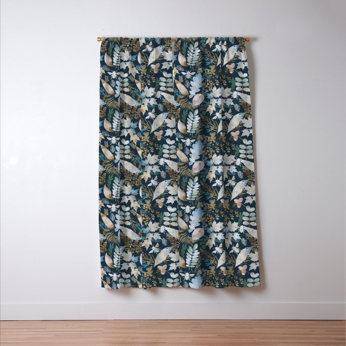 Gentle forest whispers D Window Curtain Gallery Image 3