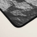 Dark abstract bloom over golden lines Desk Mat Gallery Image 4