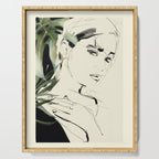 Girl Portrait 4 Serving Tray Gallery Image 1