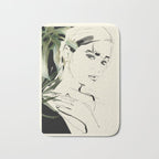 Girl Portrait 4 Bath Mat Gallery Image 1