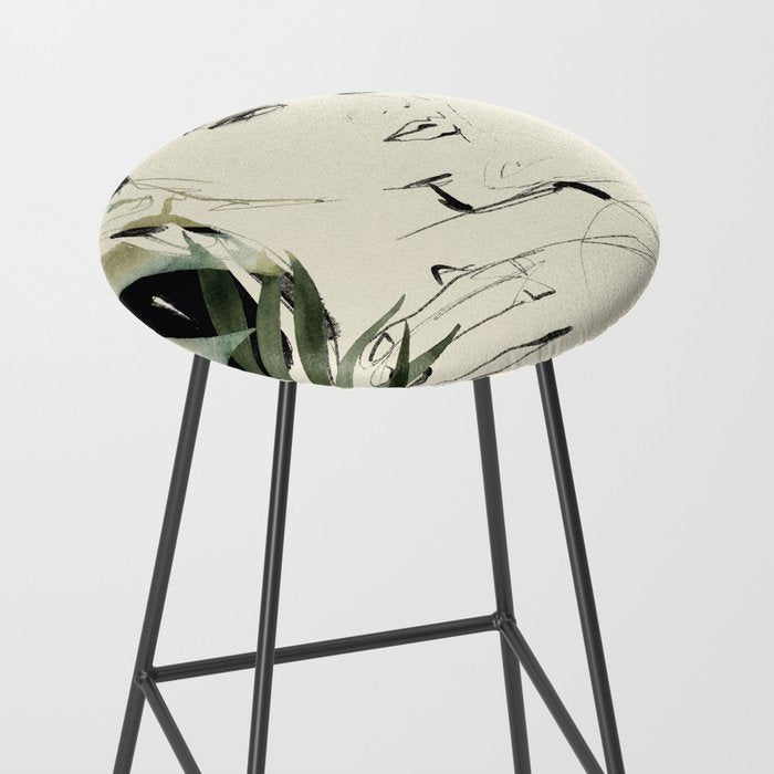 Girl Portrait 4 Stool Gallery Image 2