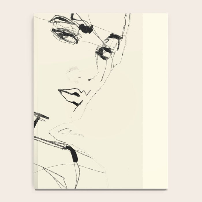 Girl Portrait 4 Notebook Gallery Image 4