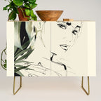 Girl Portrait 4 Credenza Gallery Image 1