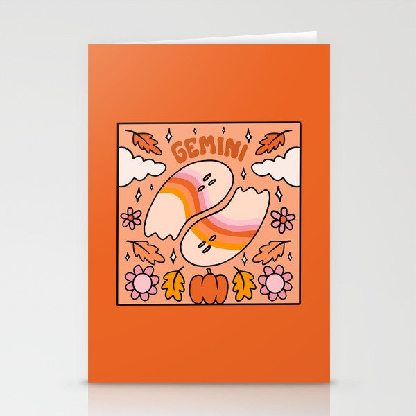 Gemini Ghost Stationery Card Gallery Image 1