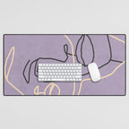Abstract Face 6/1 Desk Mat Gallery Image 1