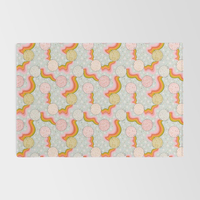 Disco Ball Print Rug Gallery Image 2