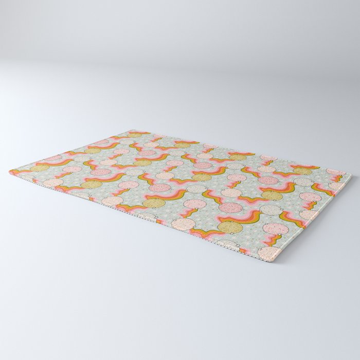 Disco Ball Print Rug Gallery Image 3