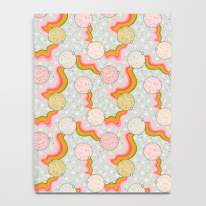 Disco Ball Print Notebook Gallery Image 4