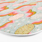 Disco Ball Print Bath Mat Gallery Image 3