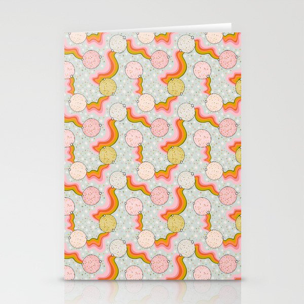 Disco Ball Print Stationery Card Gallery Image 2