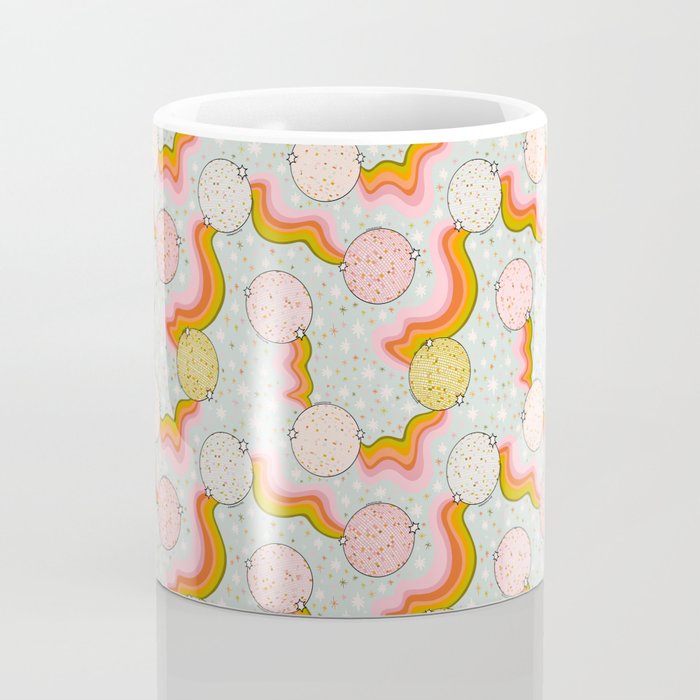 Disco Ball Print Coffee Mug Gallery Image 4