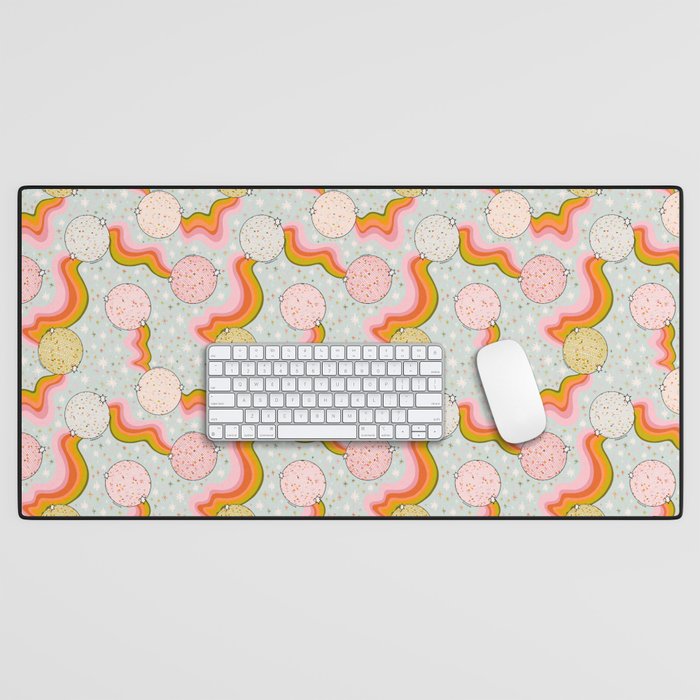 Disco Ball Print Desk Mat Gallery Image 1