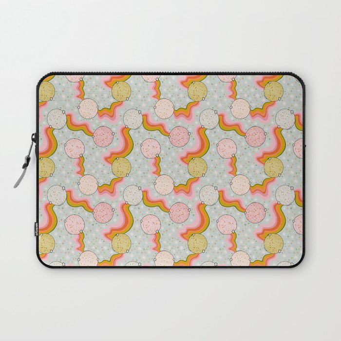 Disco Ball Print Laptop Sleeve Gallery Image 1