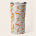 Disco Ball Print Travel Mug Gallery Image 2
