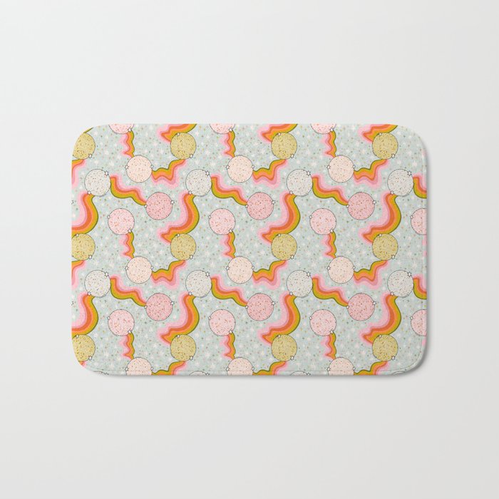 Disco Ball Print Bath Mat Gallery Image 1