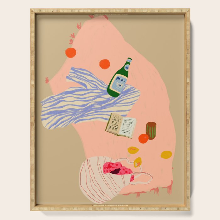 BEACH PICNIC Serving Tray Gallery Image 1