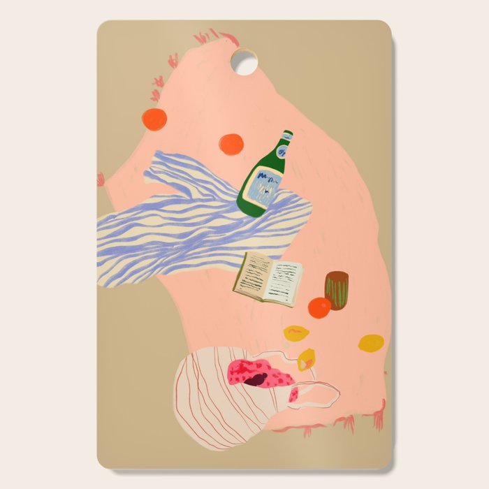 BEACH PICNIC Cutting Board Gallery Image 1
