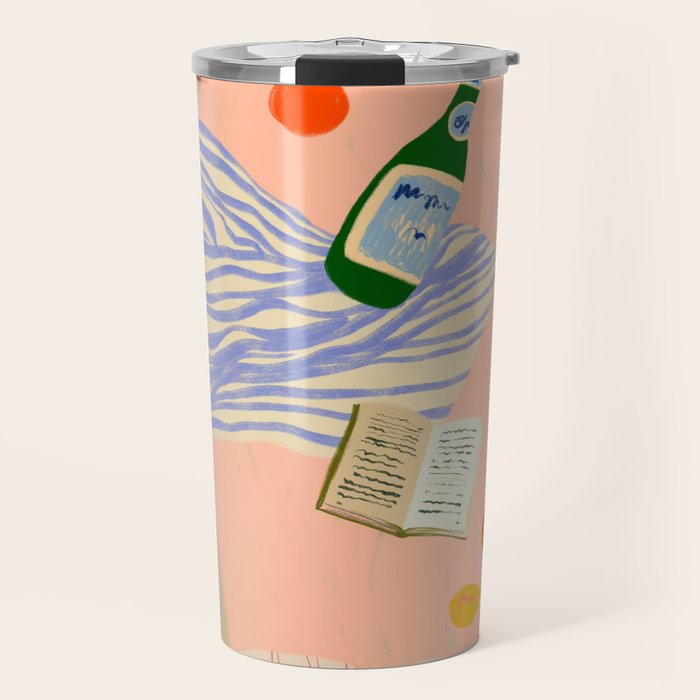 BEACH PICNIC Travel Mug Gallery Image 1