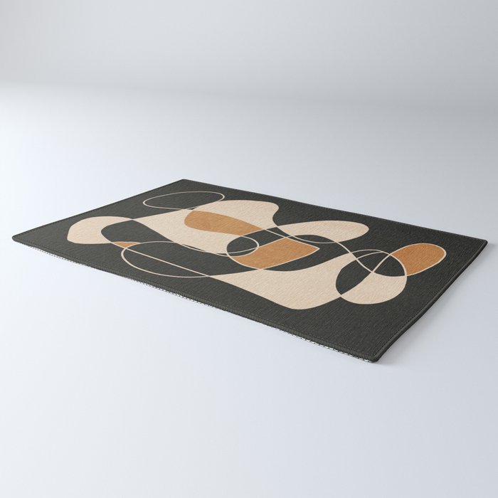 Modern Abstract Minimal Art 25 Rug Gallery Image 3