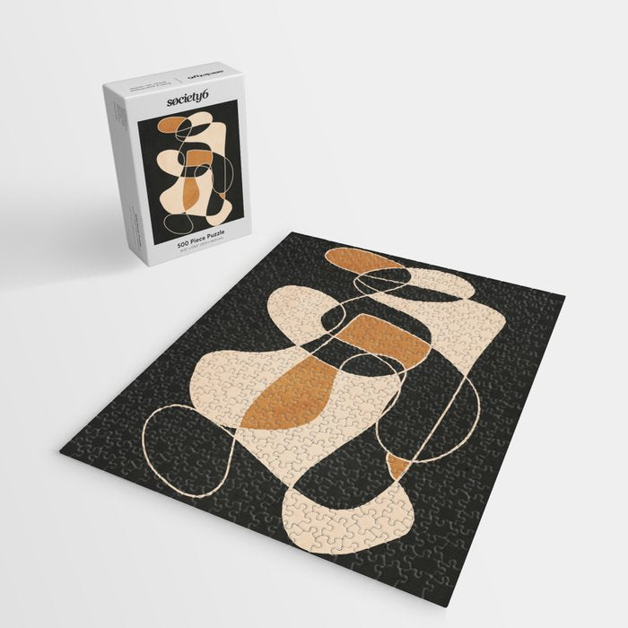 Modern Abstract Minimal Art 25 Jigsaw Puzzle Gallery Image 2