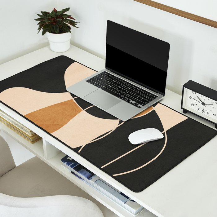Modern Abstract Minimal Art 25 Desk Mat Gallery Image 2