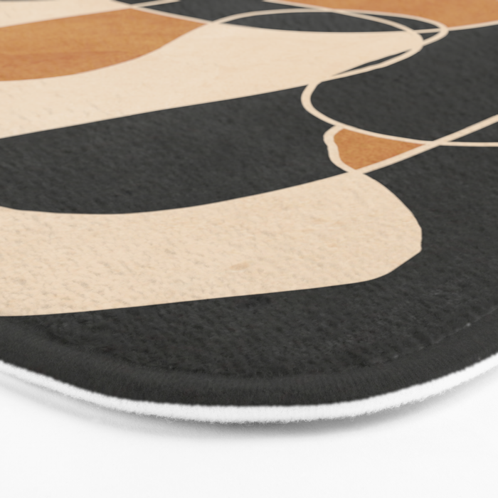 Modern Abstract Minimal Art 25 Bath Mat Gallery Image 3