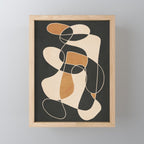 Modern Abstract Minimal Art 25 Mini Art Print Gallery Image 1