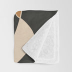 Modern Abstract Minimal Art 25 Throw Blanket Gallery Image 3