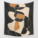 Modern Abstract Minimal Art 25 Wall Tapestry Gallery Image 4