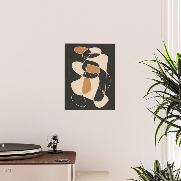 Modern Abstract Minimal Art 25 Poster Gallery Image 2