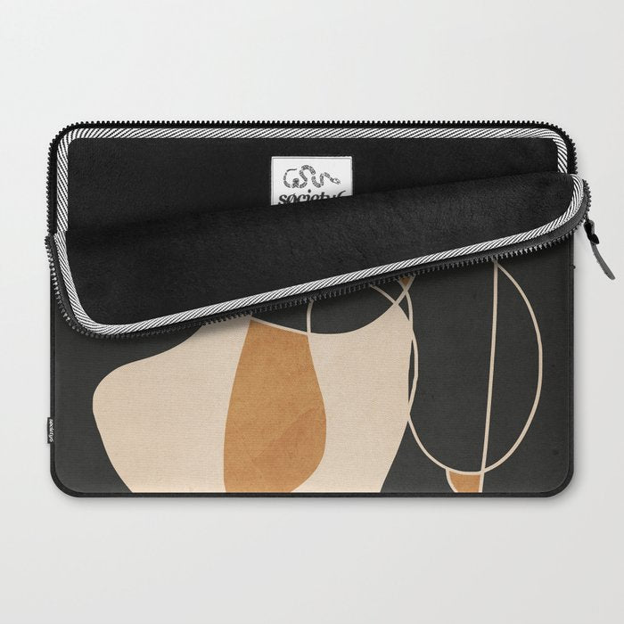 Modern Abstract Minimal Art 25 Laptop Sleeve Gallery Image 2