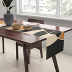 Modern Abstract Minimal Art 25 Table Runner Gallery Image 2