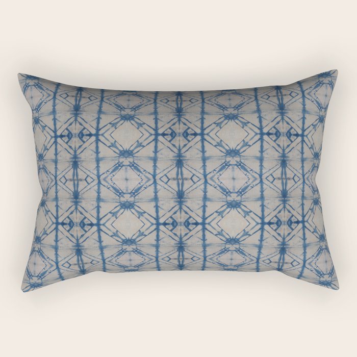 Shibori Mirror Rectangular Pillow Gallery Image 2