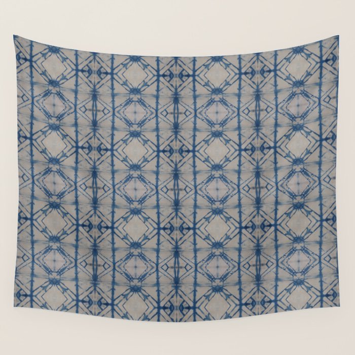 Shibori Mirror Wall Tapestry Gallery Image 4