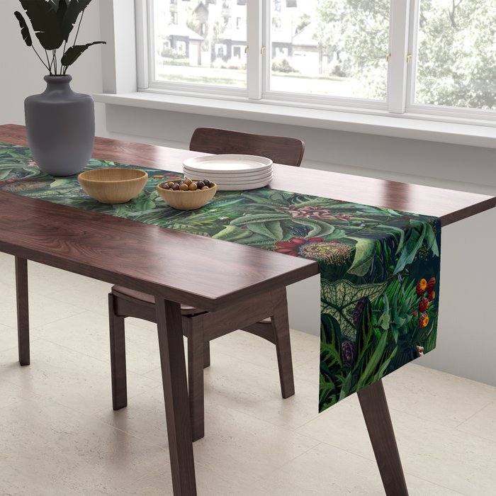 Midnight rainforest I Table Runner Gallery Image 2