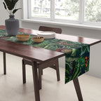 Midnight rainforest I Table Runner Gallery Image 2