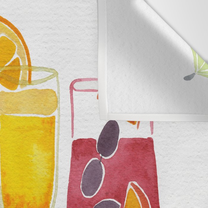 Summer Cocktails Wall Tapestry Gallery Image 3