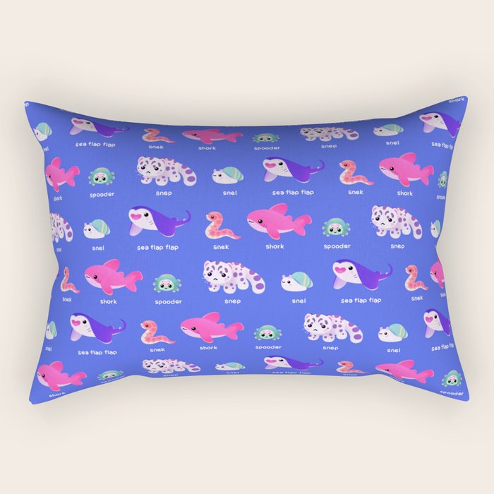 smol frens Rectangular Pillow Gallery Image 1