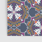 apache, tribal pattern in grey Poster Gallery Image 3
