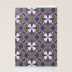 apache, tribal pattern in grey Stationery Card Gallery Image 2
