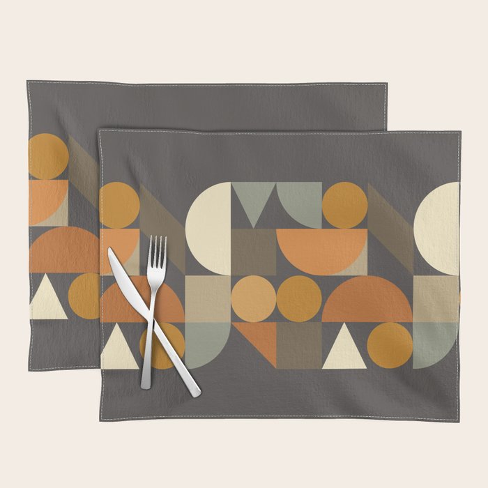 Mid Century 29D Placemat Gallery Image 1