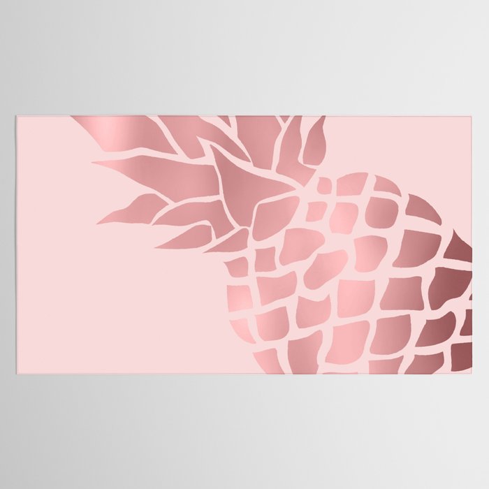 Big Pineapple in Pink Tablecloth Gallery Image 2