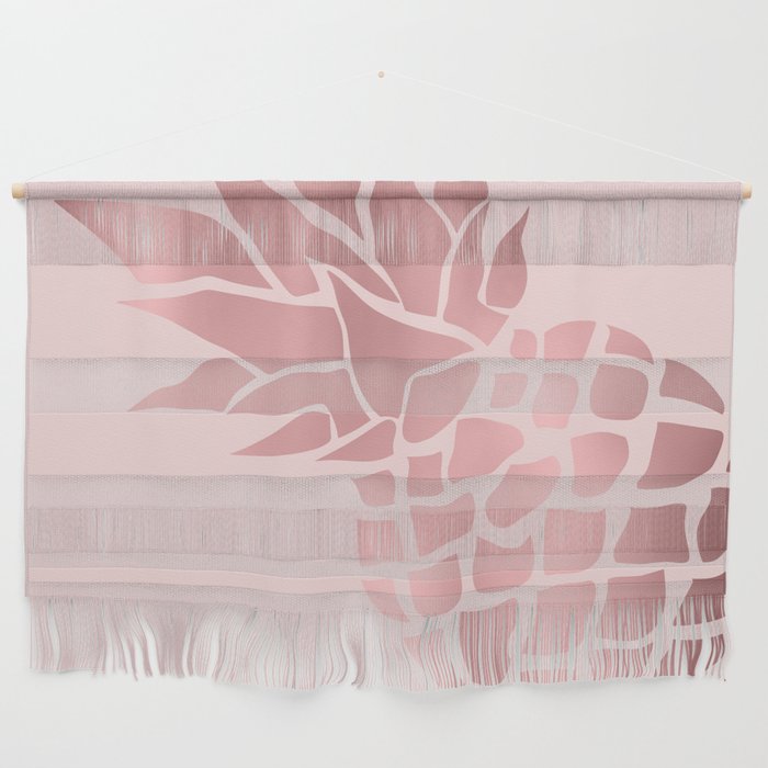 Big Pineapple in Pink Wall Hanging Gallery Image 1