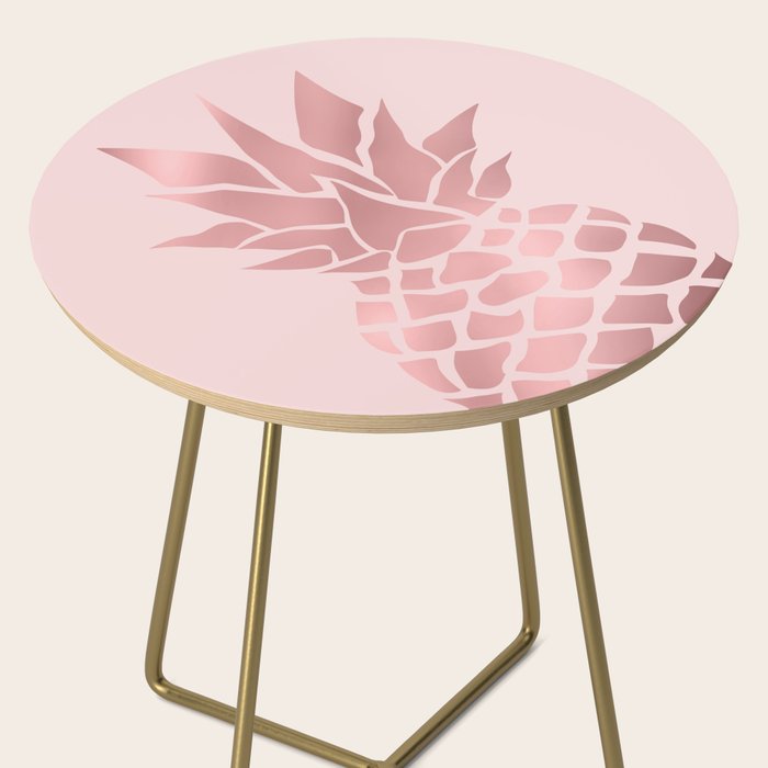 Big Pineapple in Pink Side Table Gallery Image 2